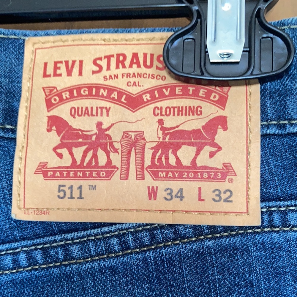 Levi’s men’s 511 jean 34 x32 - Picture 4 of 13